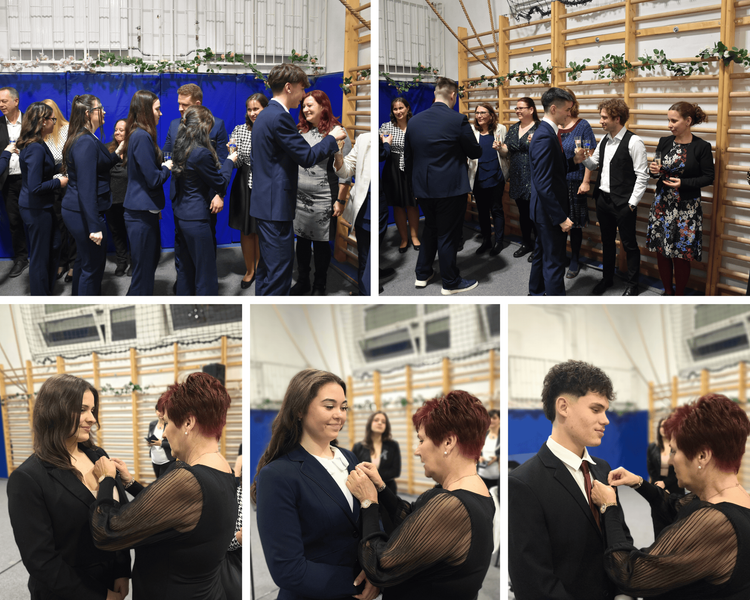 Szalagavató a Deákban