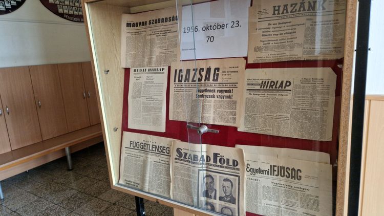 Megemlékezés az 1956-os forradalom és szabadságharc eseményeiről