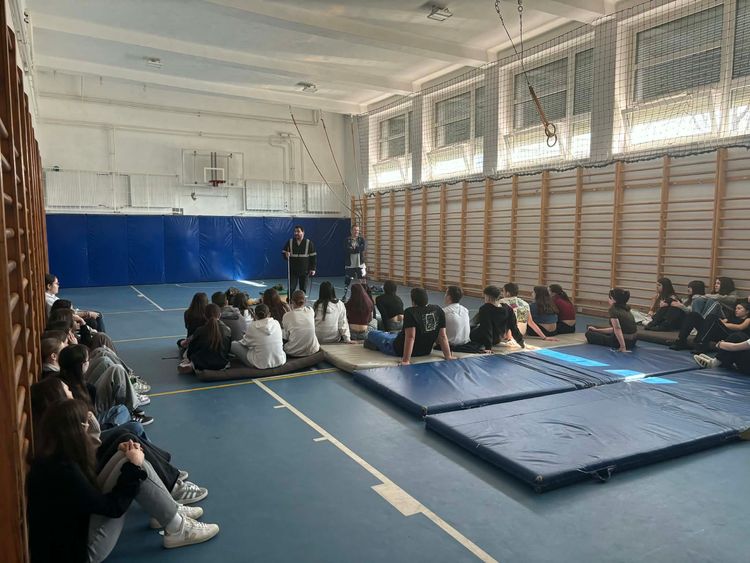 Érzékenyítő előadáson vettek részt a 9. évfolyamos diákok