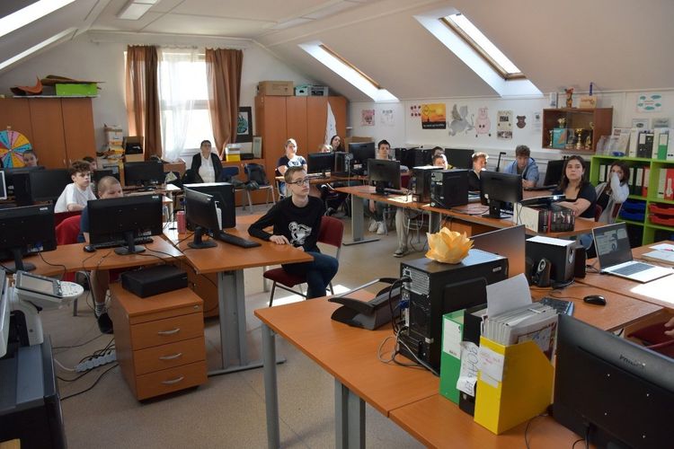7. osztályosok látogatása a Deákban